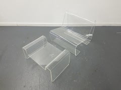 Spiros Zakas 'Pintauro' Lounge Chair with Ottoman