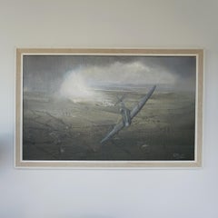 'Spitfire' Oil on Canvas by Richard Revill 1987