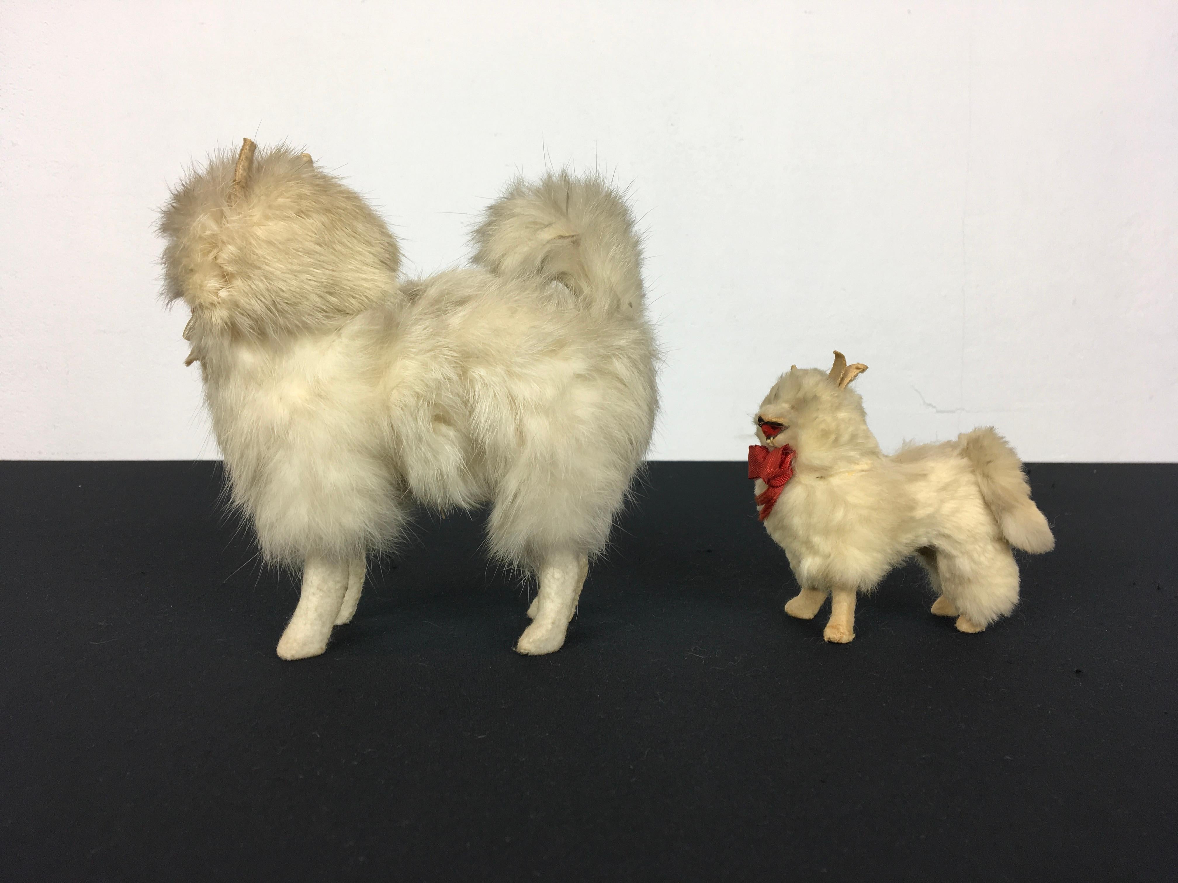 Spitz Pommerische Salon-Hundepuppen für Jumeau-Puppe, Kestner-Puppe im Angebot 5