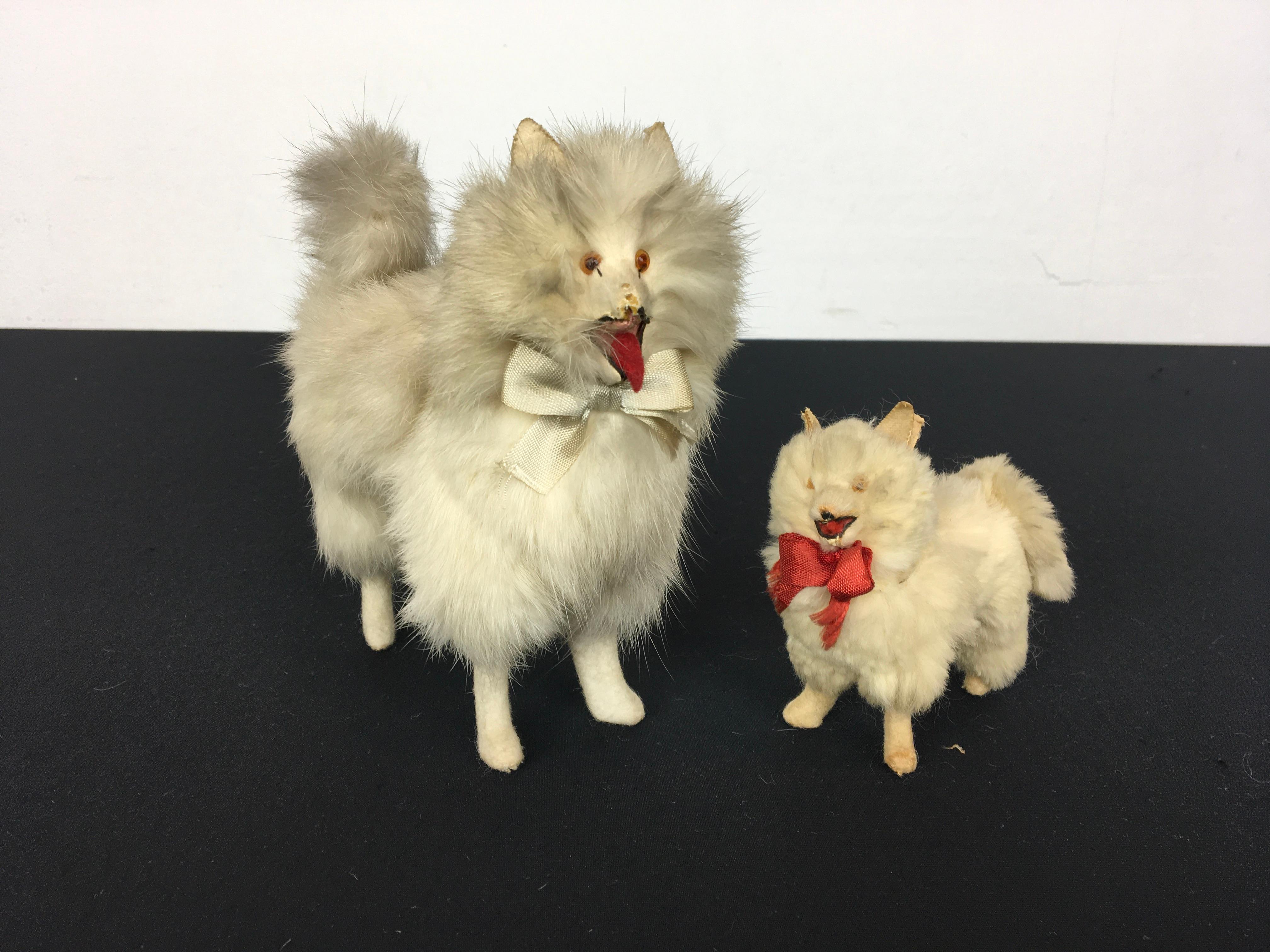 Spitz Pommerische Salon-Hundepuppen für Jumeau-Puppe, Kestner-Puppe im Angebot 12