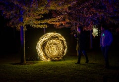 Nidium 1.5m - Interactive Outdoor Sculpture, LED, Nature-Inspired