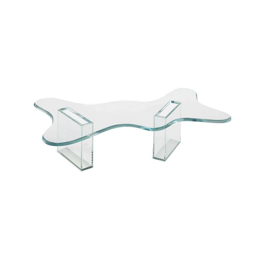 Contemporary Splash Glass Coffee Table, Designed by Karim Rashid, Made in Italy For Sale