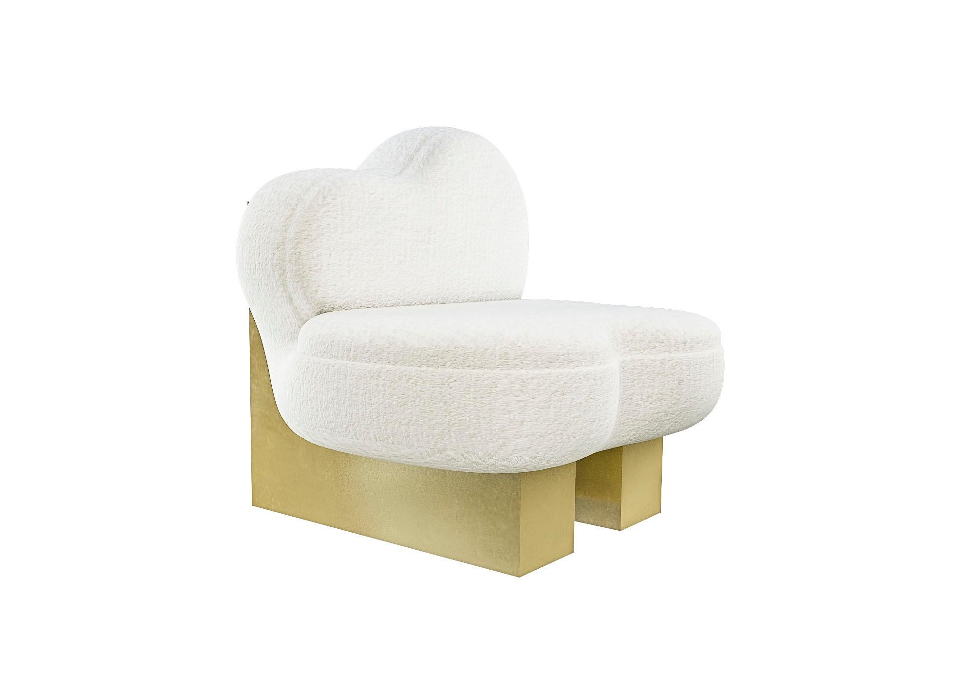 Modern Splash Lounge Chair by Melis Tatlicibasi For Sale