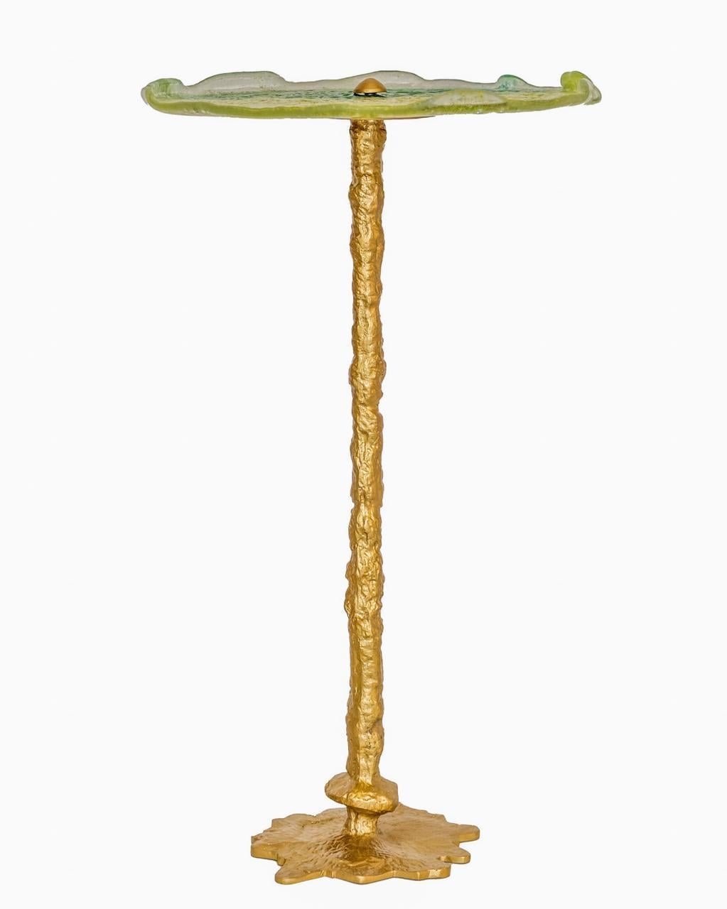 Contemporary Splash Side Tables in Collaboration with artist Maha Abdelkarim For Sale