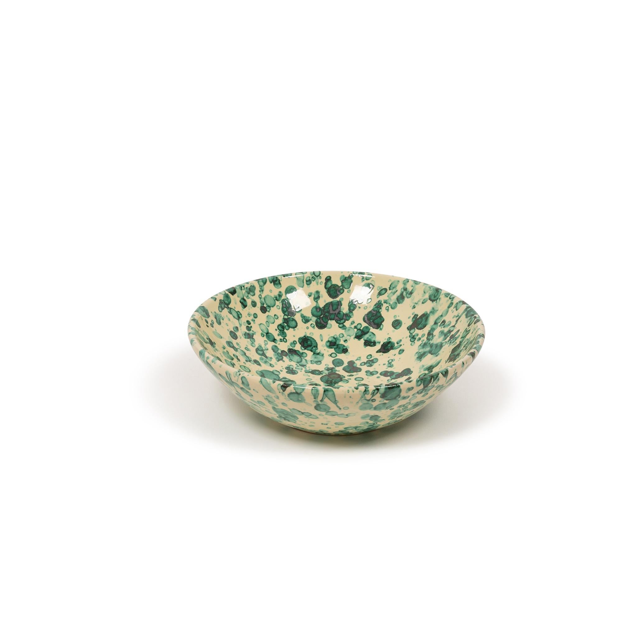 If you’re only buying one piece for the table, it’s got to be one of these. Perfect for salads or pasta, our large splatter bowl looks lovely next to different collections of ceramics on the table. Choose from pink & blue, tan & ivory, and antique