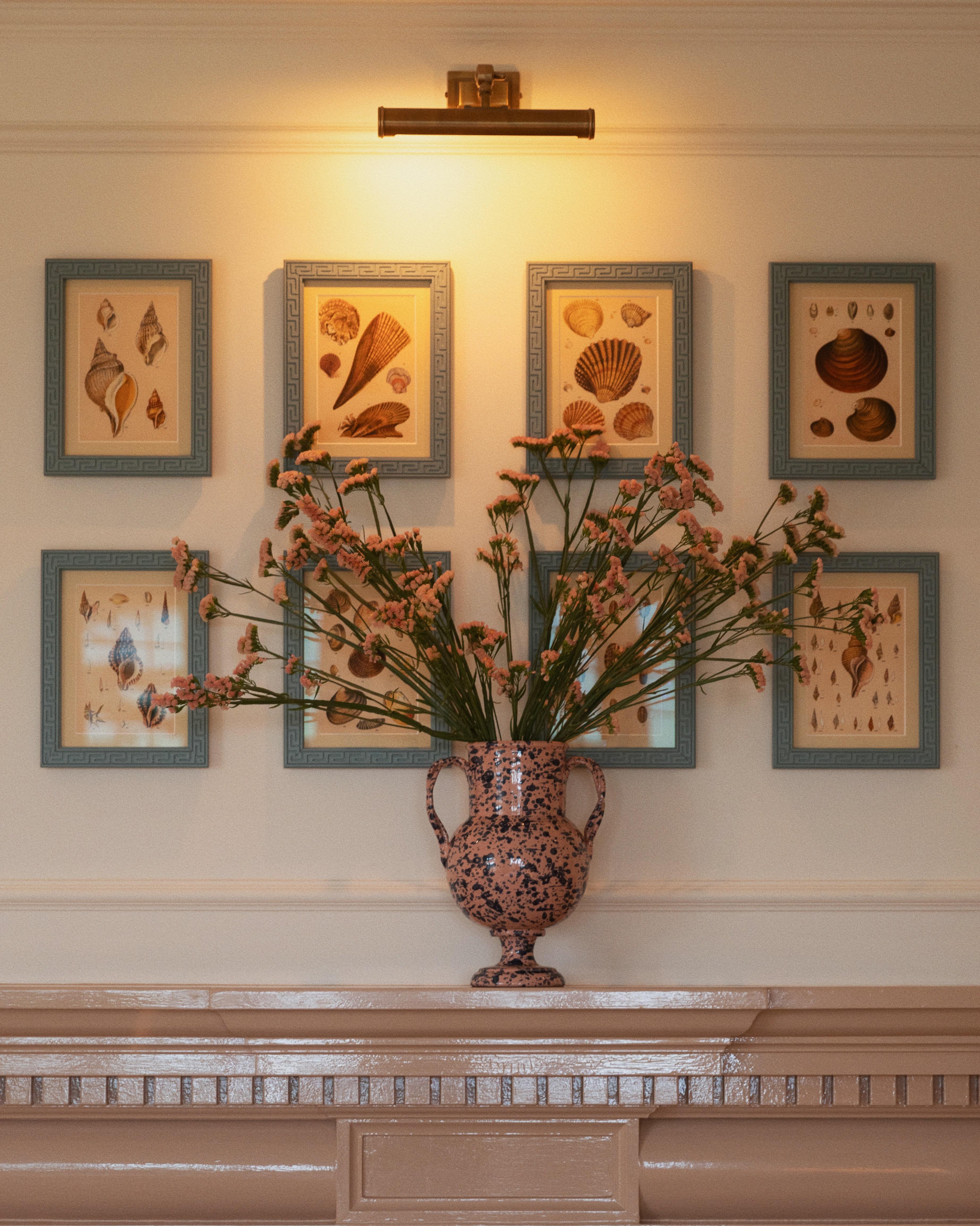 A standout centrepiece, the Verona vase is handmade in Italy. Our design comes in three colourways: pink & blue, tan & ivory, and antique green.


Height: 20cm
Height: 7.8'

Founded by fashion journalist Louise Roe, Sharland England is a celebration