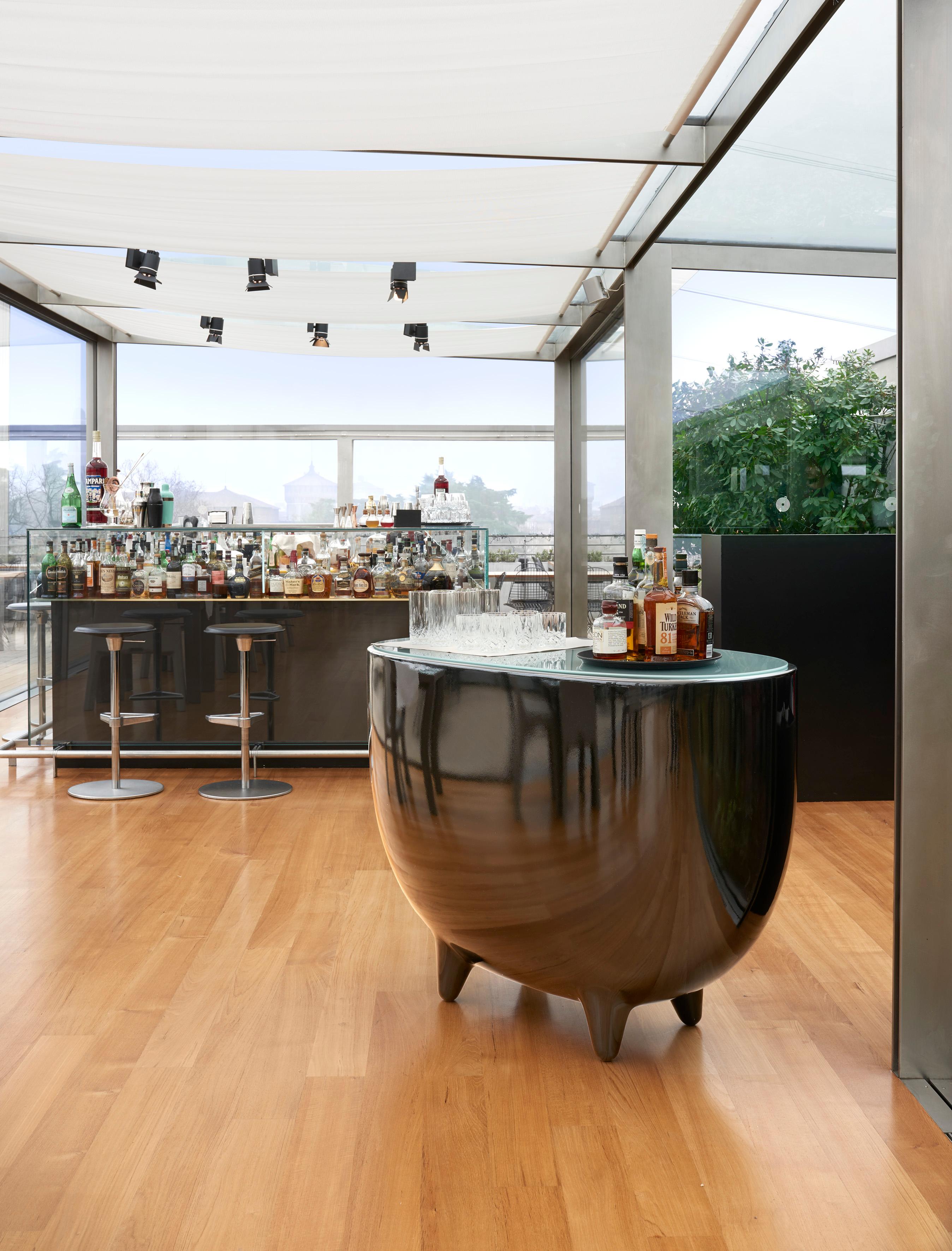 Italian Splay Bar Counter by Karim Rashid For Sale