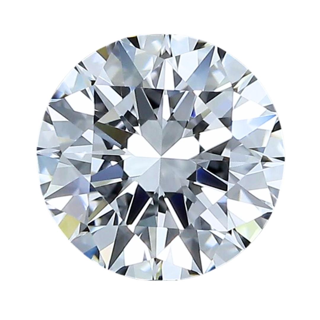 Splendide 1 pièce de diamants naturels de taille idéale avec 1,02 ct, certifiés GIA  en vente 2