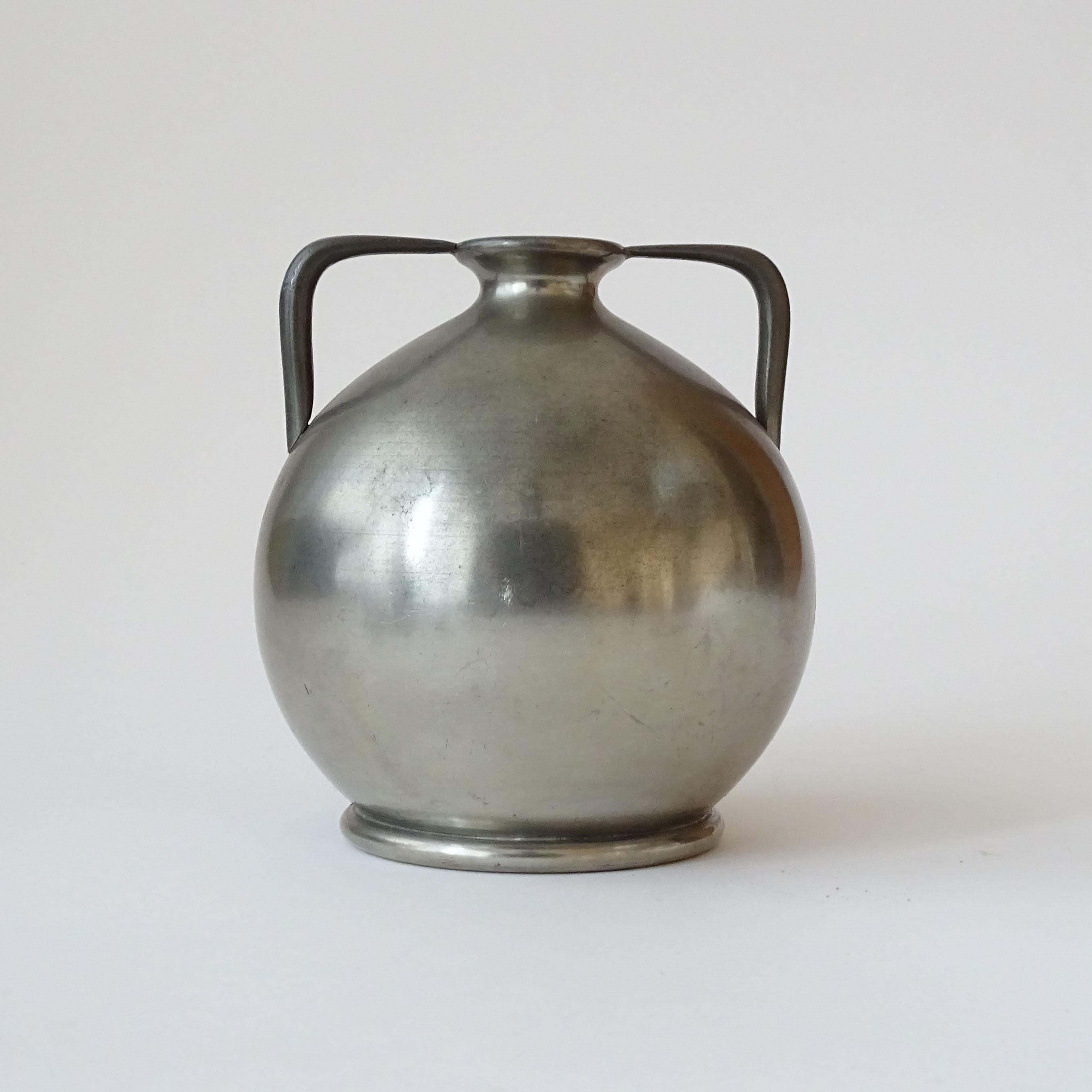 Mid-20th Century Splendid 20th Century Pewter Soliflor Vase For Sale