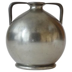 Splendid 20th Century Pewter Soliflor Vase