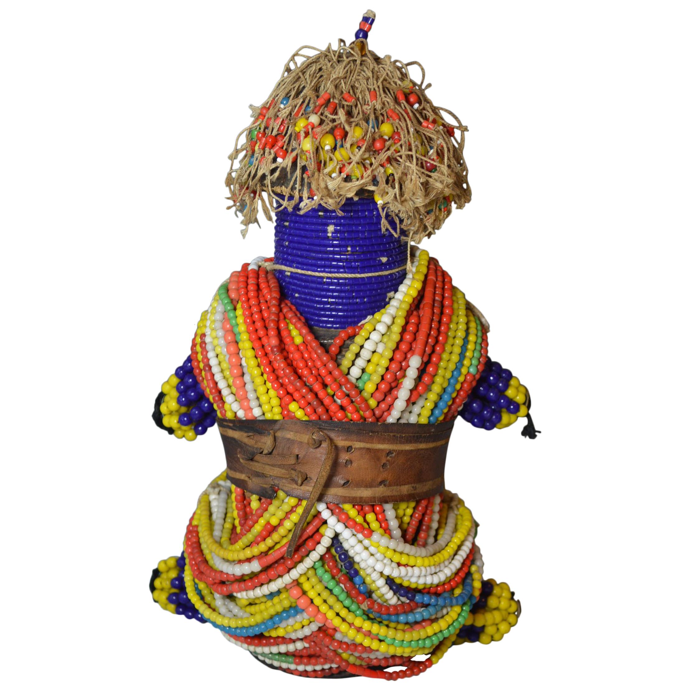 Splendid African Tribal Ham Pilu Fertility Doll Namji Fali, Cameroon