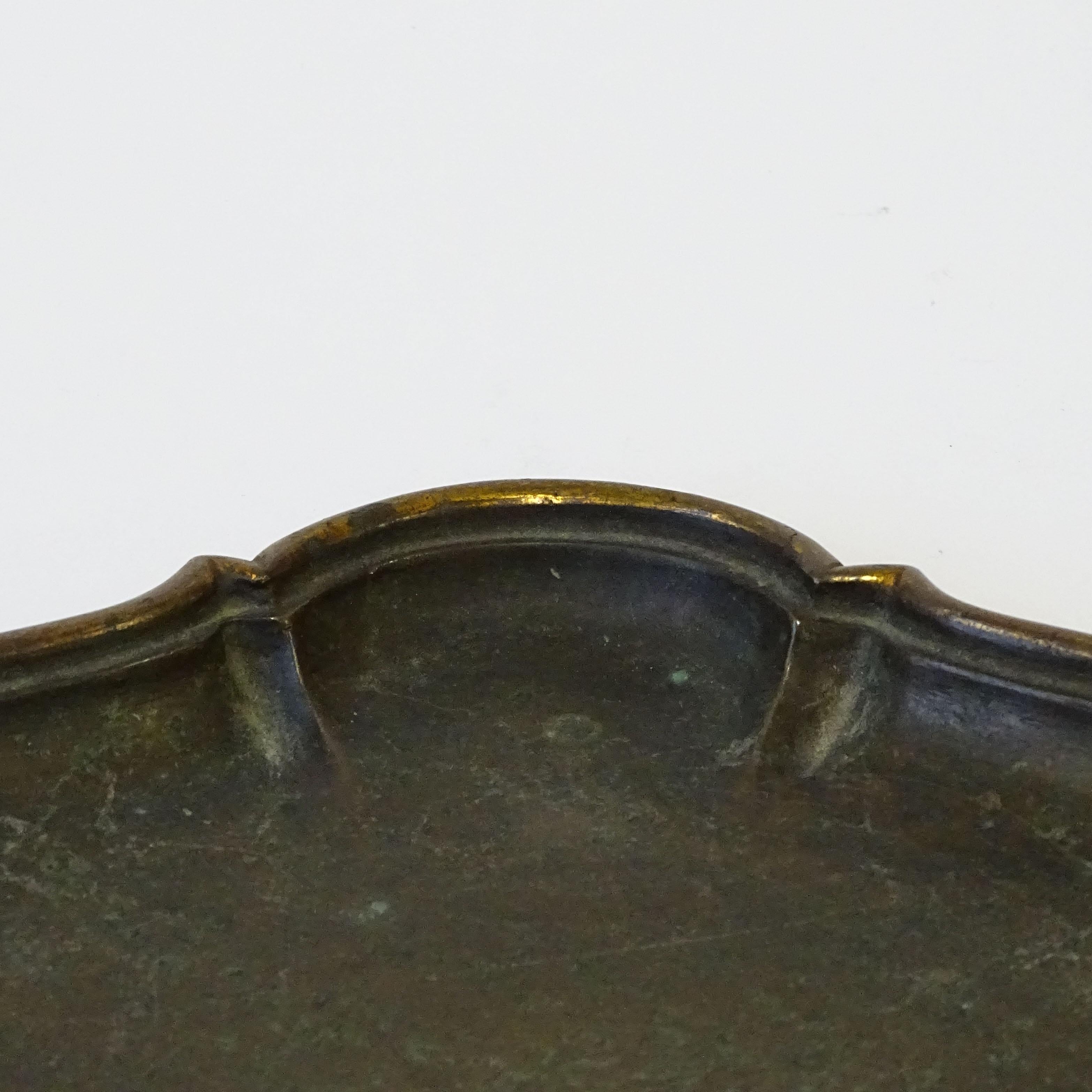 Metà XX secolo Splendida videopoche in bronzo a forma classica in vendita