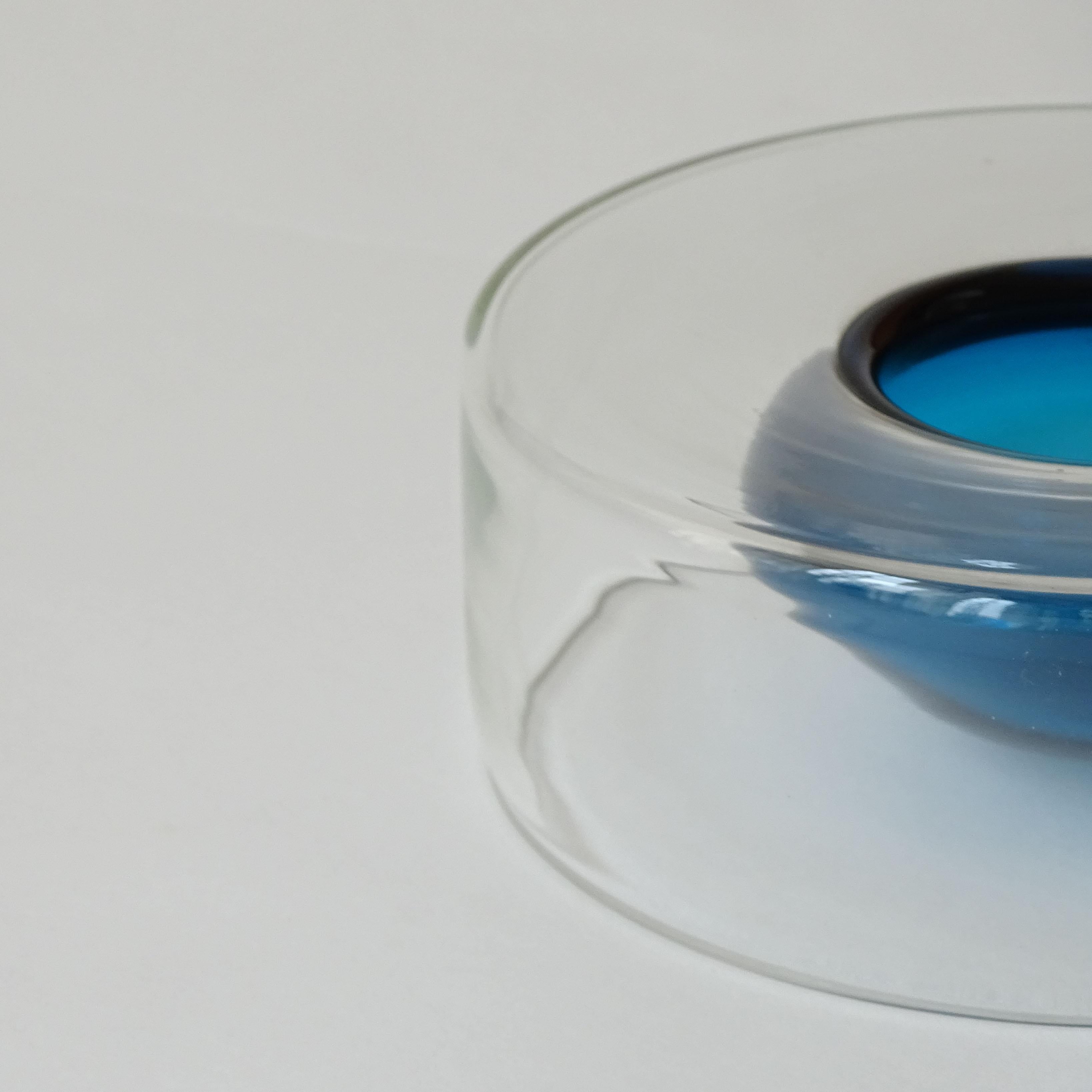 Espléndido Recipiente de cristal de Murano Eleonora Peduzzi Riva para Vistosi Venezia en Excelente estado para la venta en Milan, IT