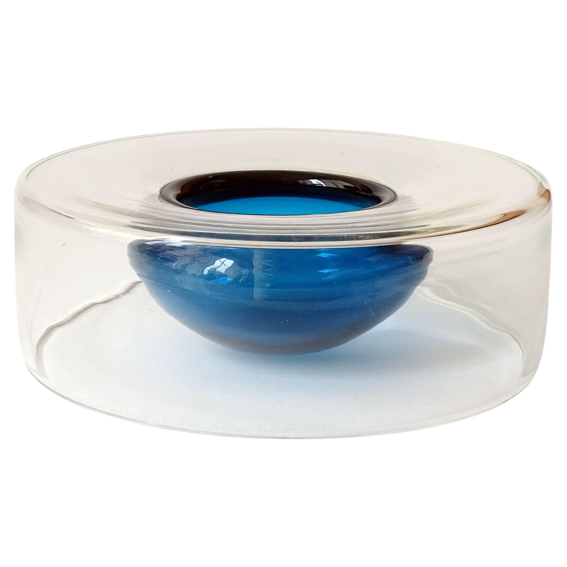 Espléndido Recipiente de cristal de Murano Eleonora Peduzzi Riva para Vistosi Venezia en venta