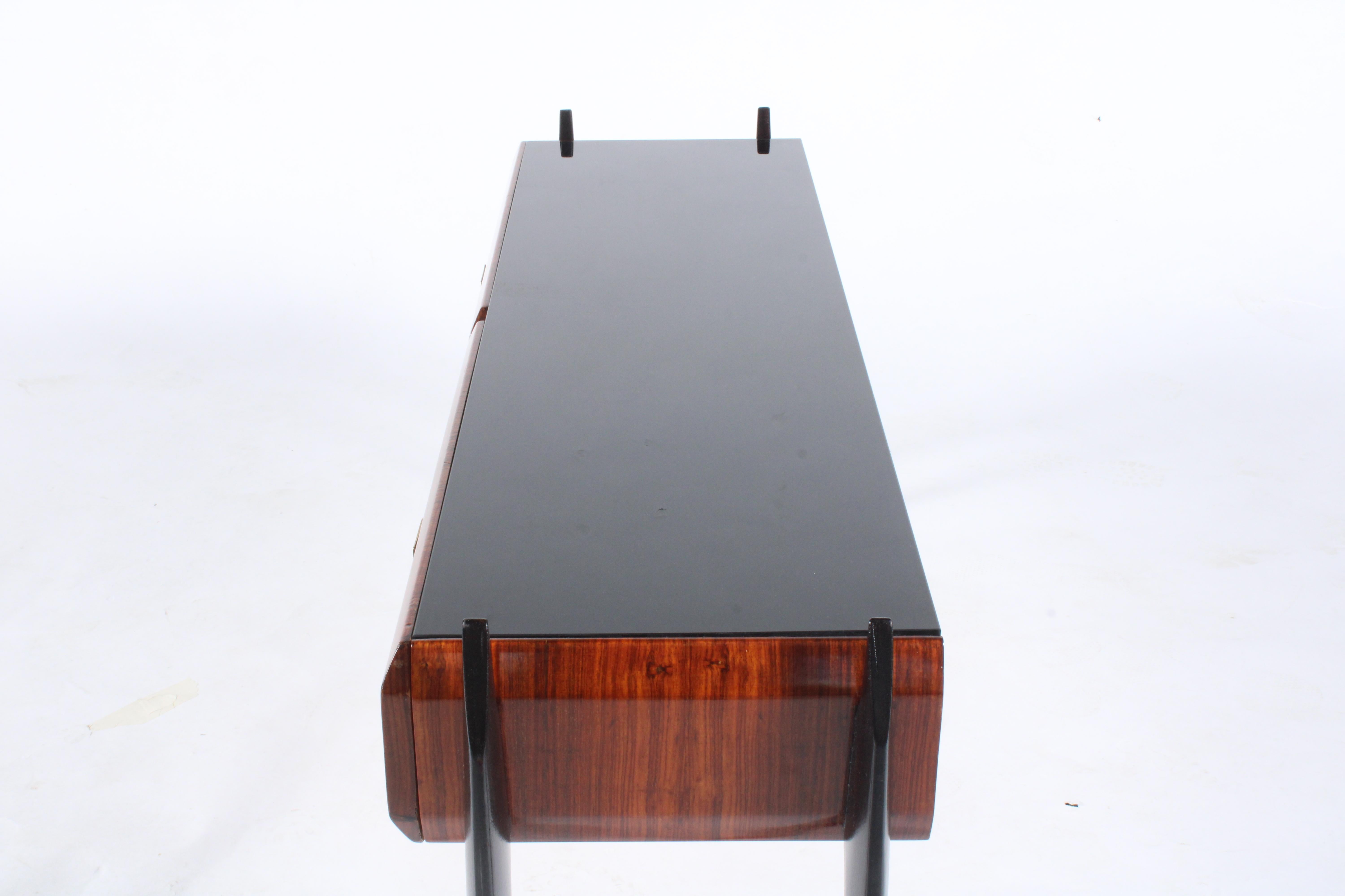 Splendid Mid Century Italian Low Console Table / Media Table 2