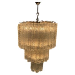 Splendid Murano Chandelier Venini 70s