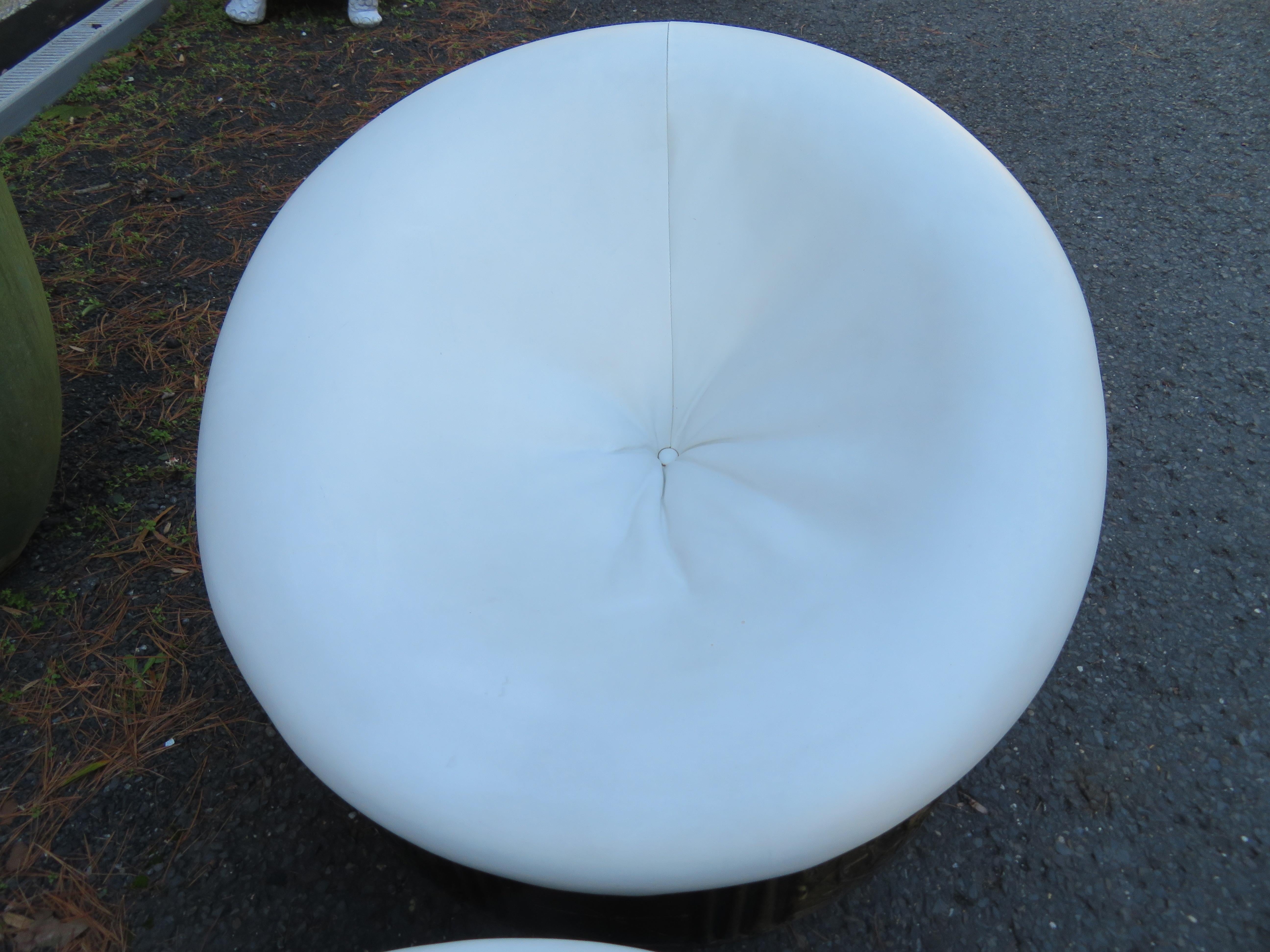 Fin du 20e siècle Splendide paire de chaises Pod brutalistes Adrian Pearsall, mi-sicle moderne en vente