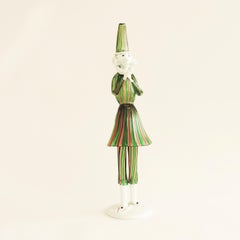 Splendid Pair of Murano Figurines, Italy 1950s