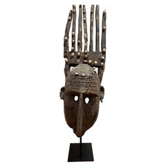 Splendid Seven rams Ntomo Mask, Bamana Population, Mali, 1930-1940