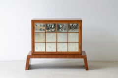 Splendid small 1940's Dry bar cabinet