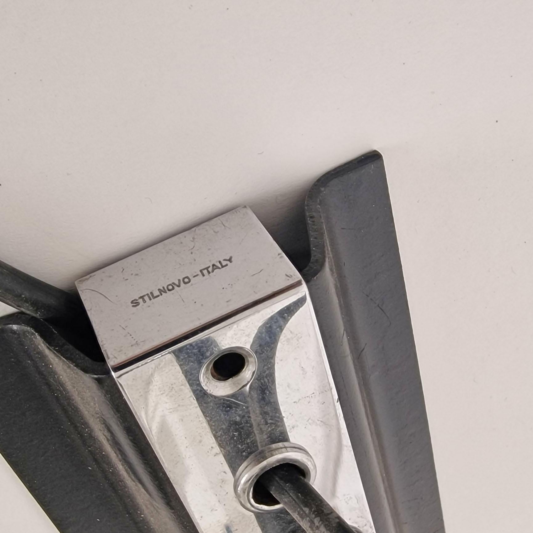 Metà XX secolo Coppia di applique regolabili Stilnovo, Italia 1960 in vendita