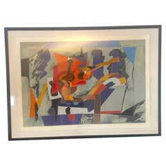 Splendid Work by Ugo Nespolo – Limited Edition Serigraph