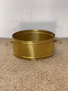 Stunning imperial plant stand, in gilded brass, "Golden Heritage," 1970s