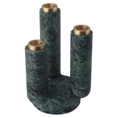 Splendido Green Alpi Marble Candle Holder