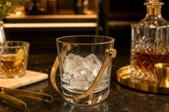 Wunderschöner Tisch-Eiswürfelbehälter, Original aus den 1970er Jahren