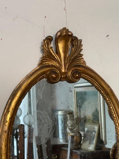 Gorgeous Italian "Royal Gold" mirror, 1970s