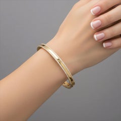 Splendor Diamond 14K (or 18k upon request) Yellow Gold Bracelet