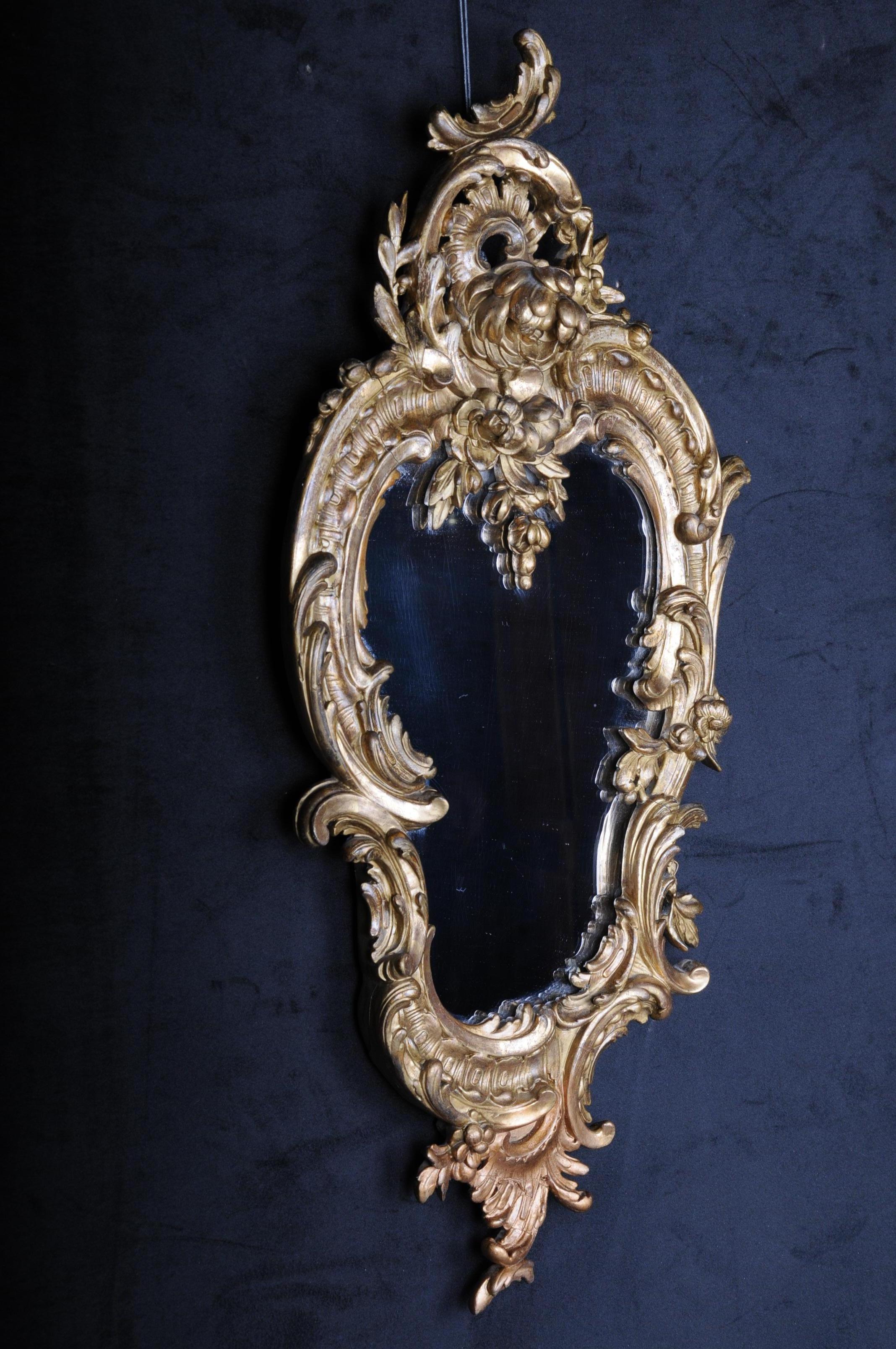 Splendor Mirror Napoleon III, Paris, circa 1870 For Sale 8