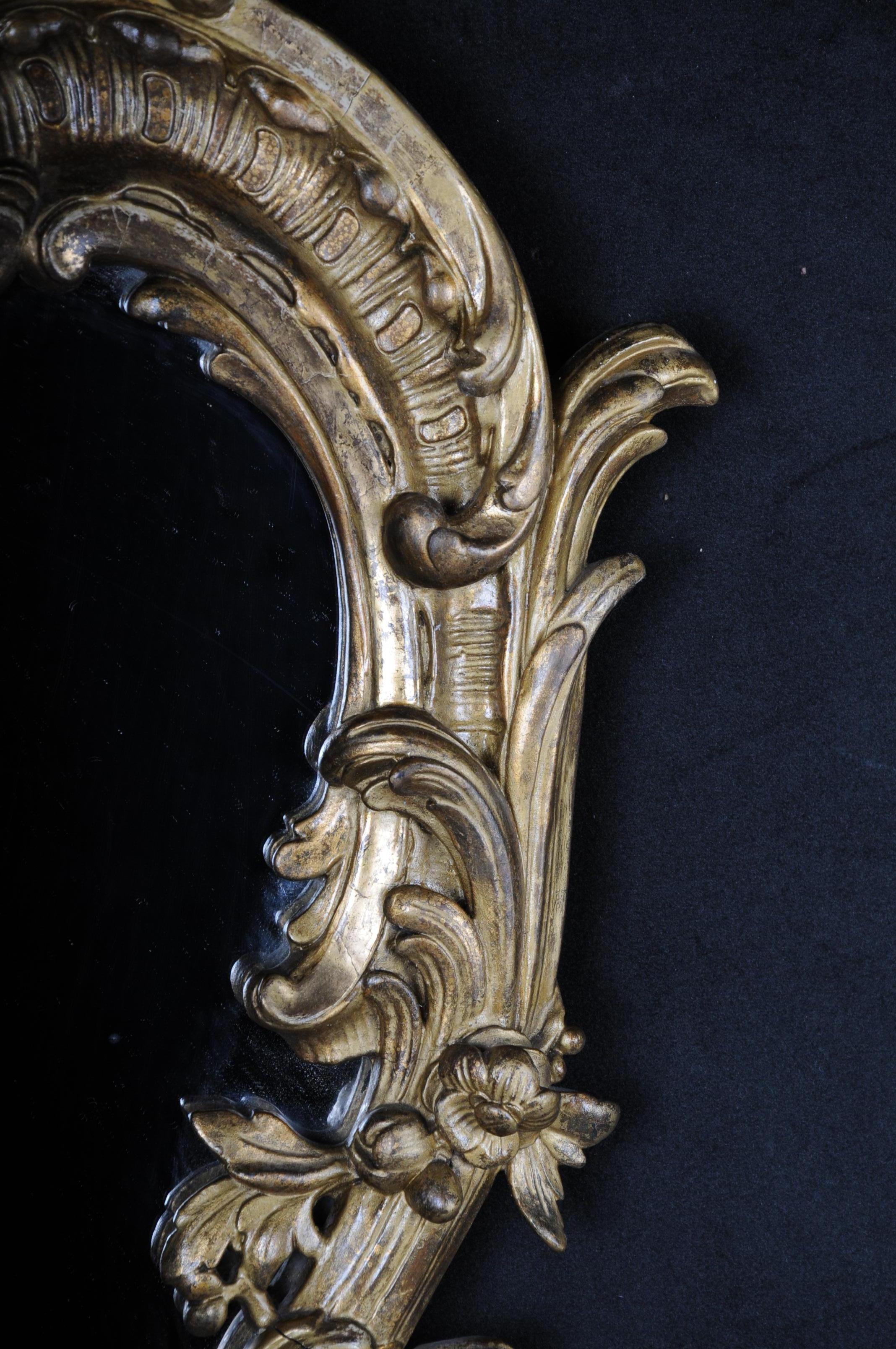 French Splendor Mirror Napoleon III, Paris, circa 1870 For Sale