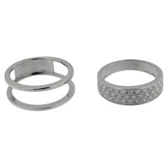 Splend'Oro Ring aus Weißgold mit Diamanten