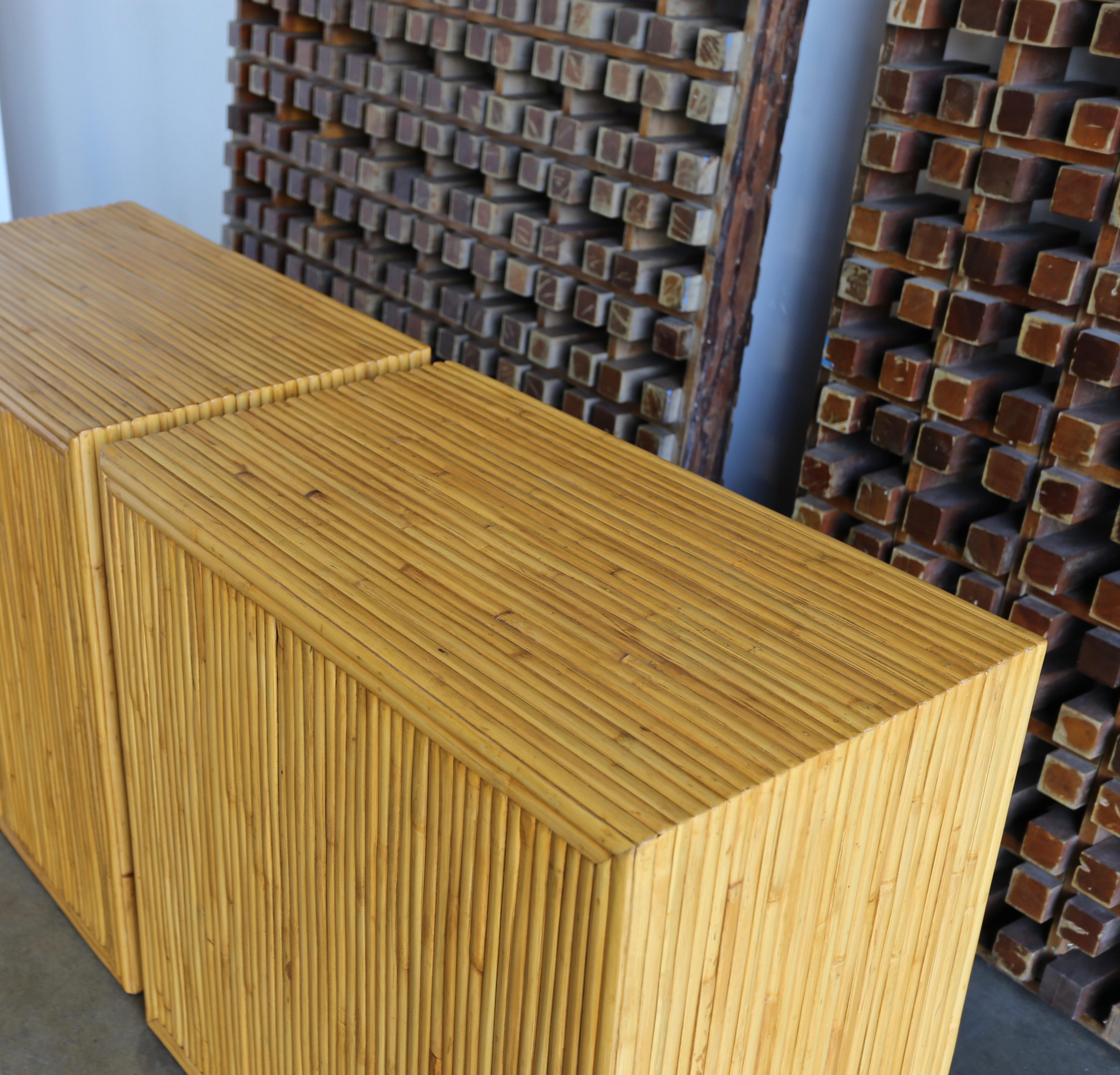 Split Bamboo Cabinets, circa 1970 5