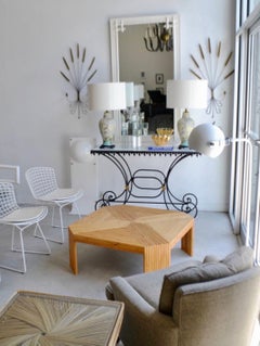 Split Bamboo Coffee Table