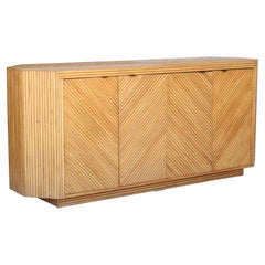 Split Bamboo Credenza, circa 1975