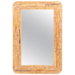 Split Bamboo Mirror