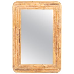 Split Bamboo Mirror