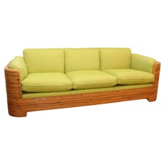 Split Bamboo Sofa, 1970's