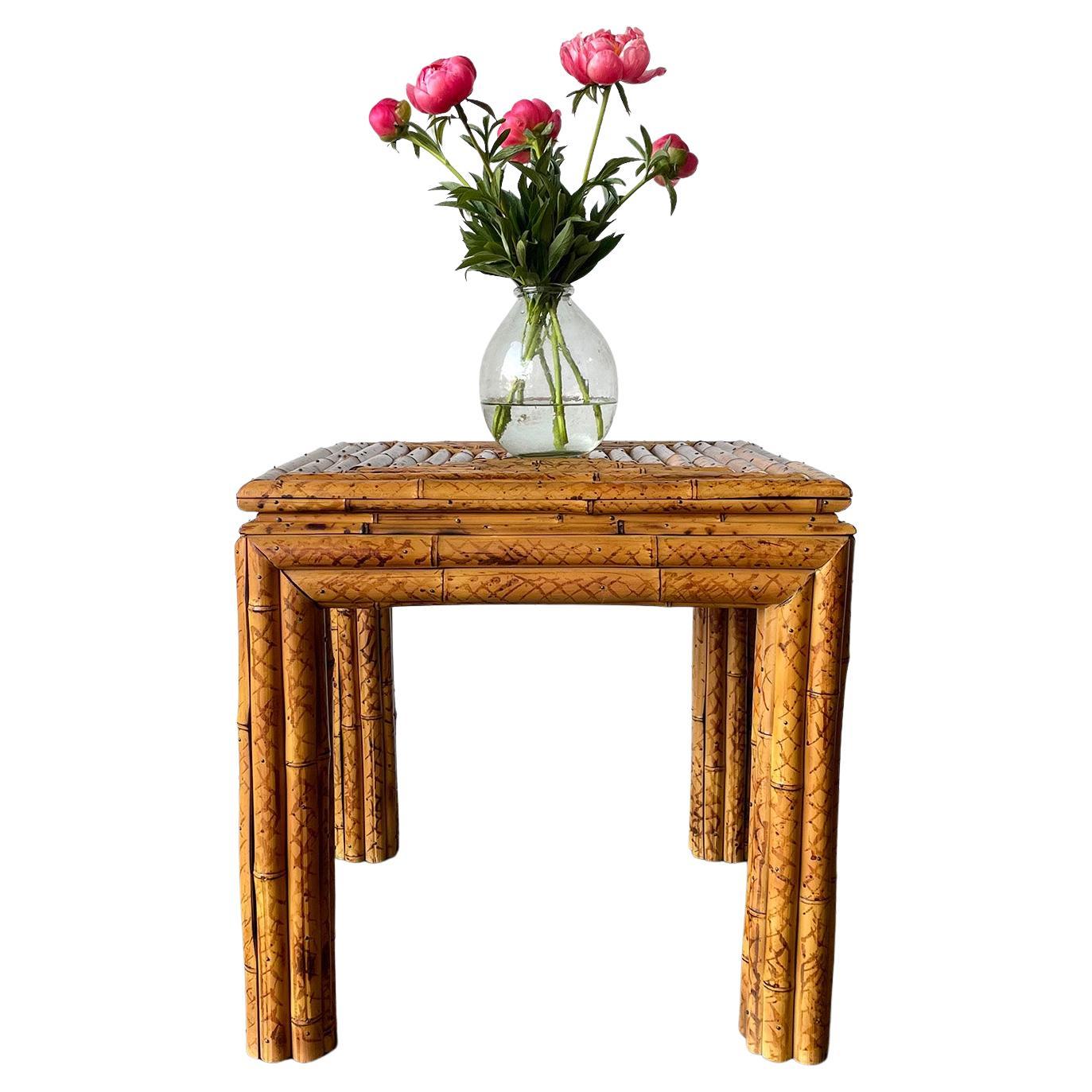 Split Bamboo Table For Sale