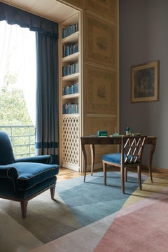 Split Bright Hand-Knotted 10x8 Rug in Wool by Paul Smith