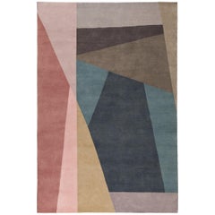 Split Bright Hand-Knotted 10x8 Rug in Wool by Paul Smith