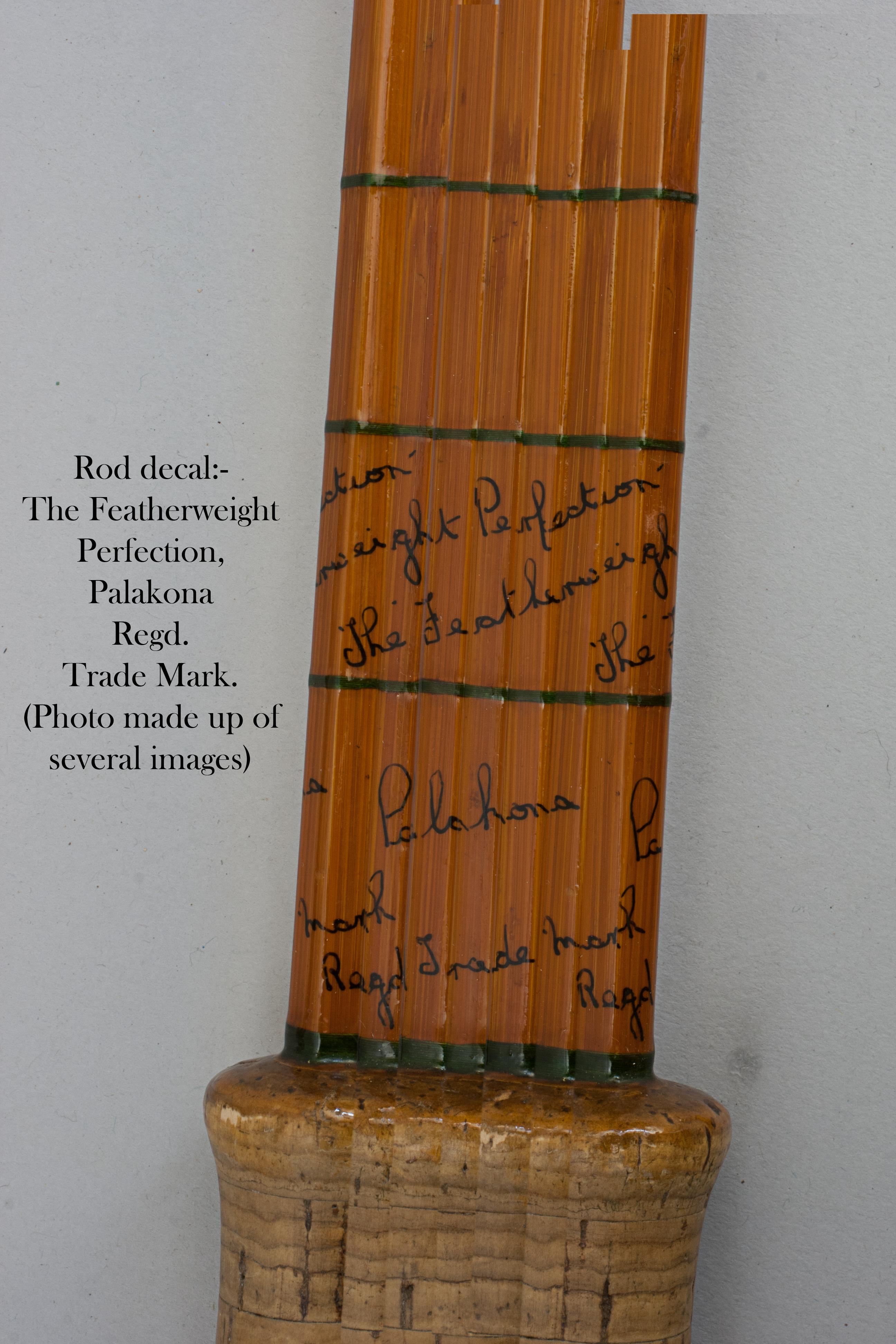 Split Cane, Hardy Fly Fishing Rod, Featherweight Perfection. For Sale 5