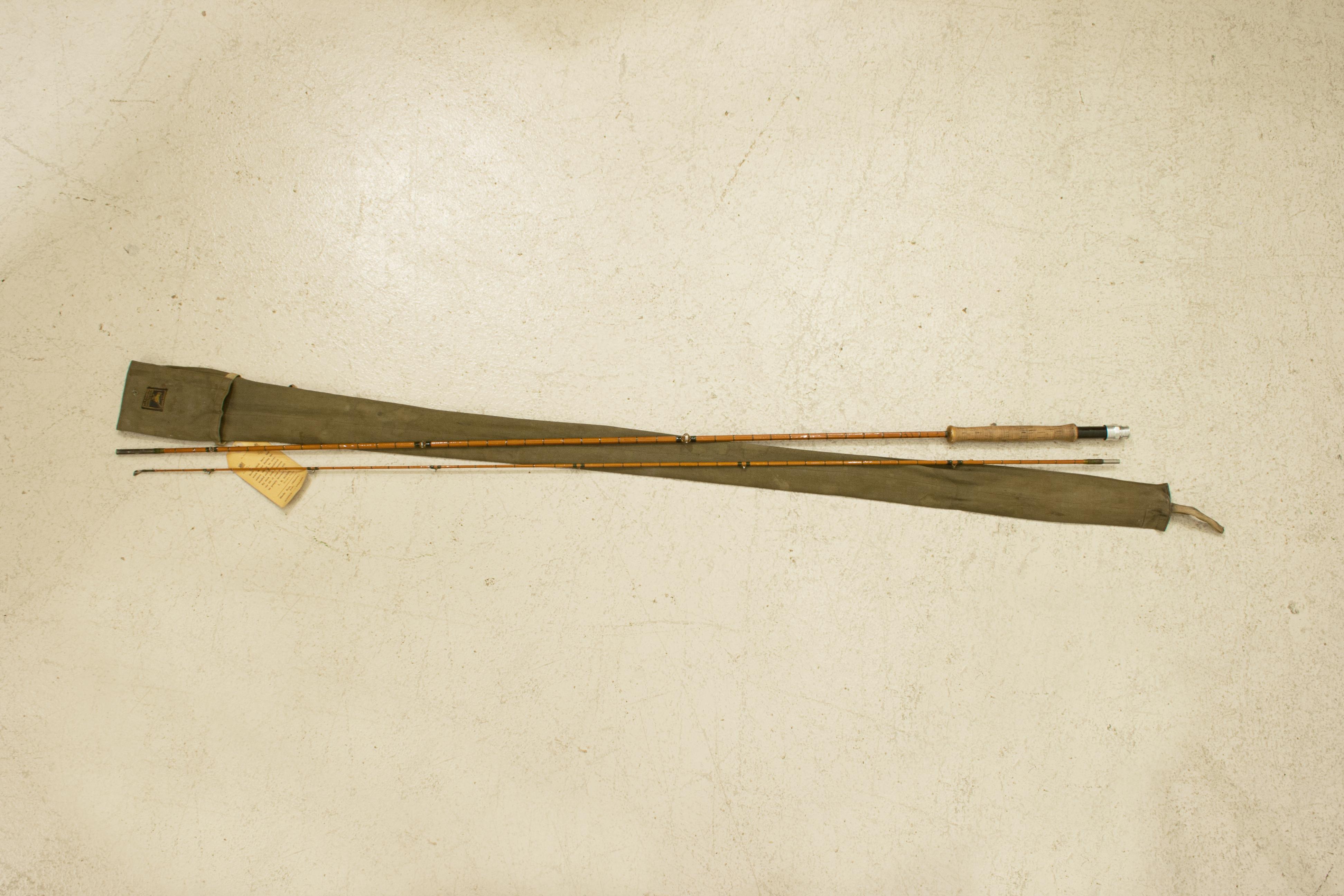 Split Cane, Hardy Fly Fishing Rod, Featherweight Perfection. For Sale 13