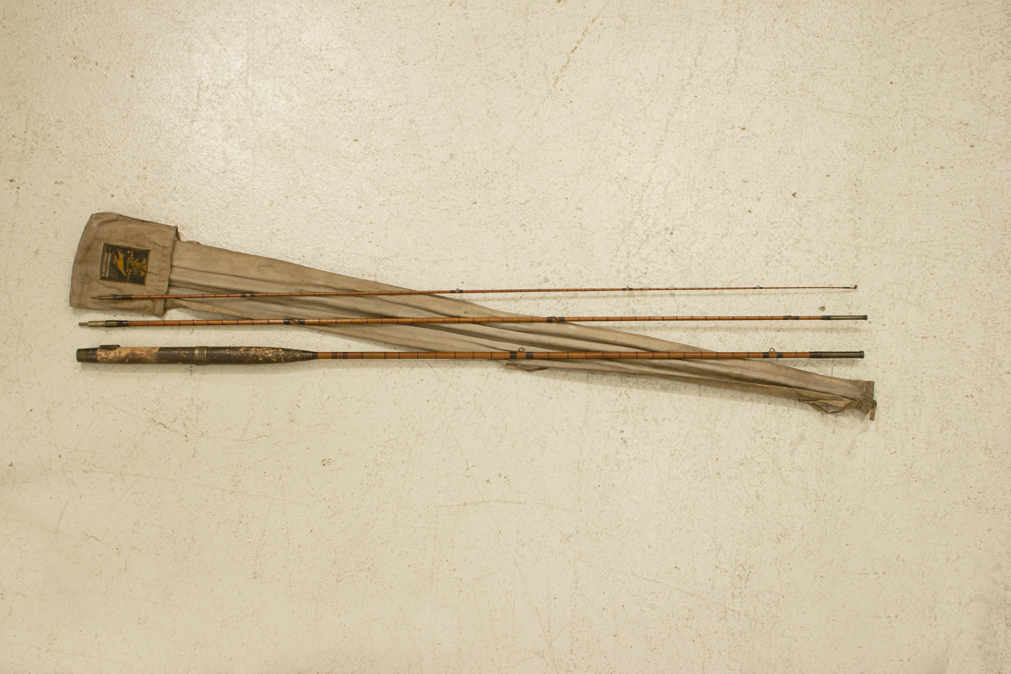 Split Cane, Hardy Fly Fishing Rod For Sale 7