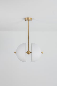 Split Circle Pendant Lamp by Square in Circle