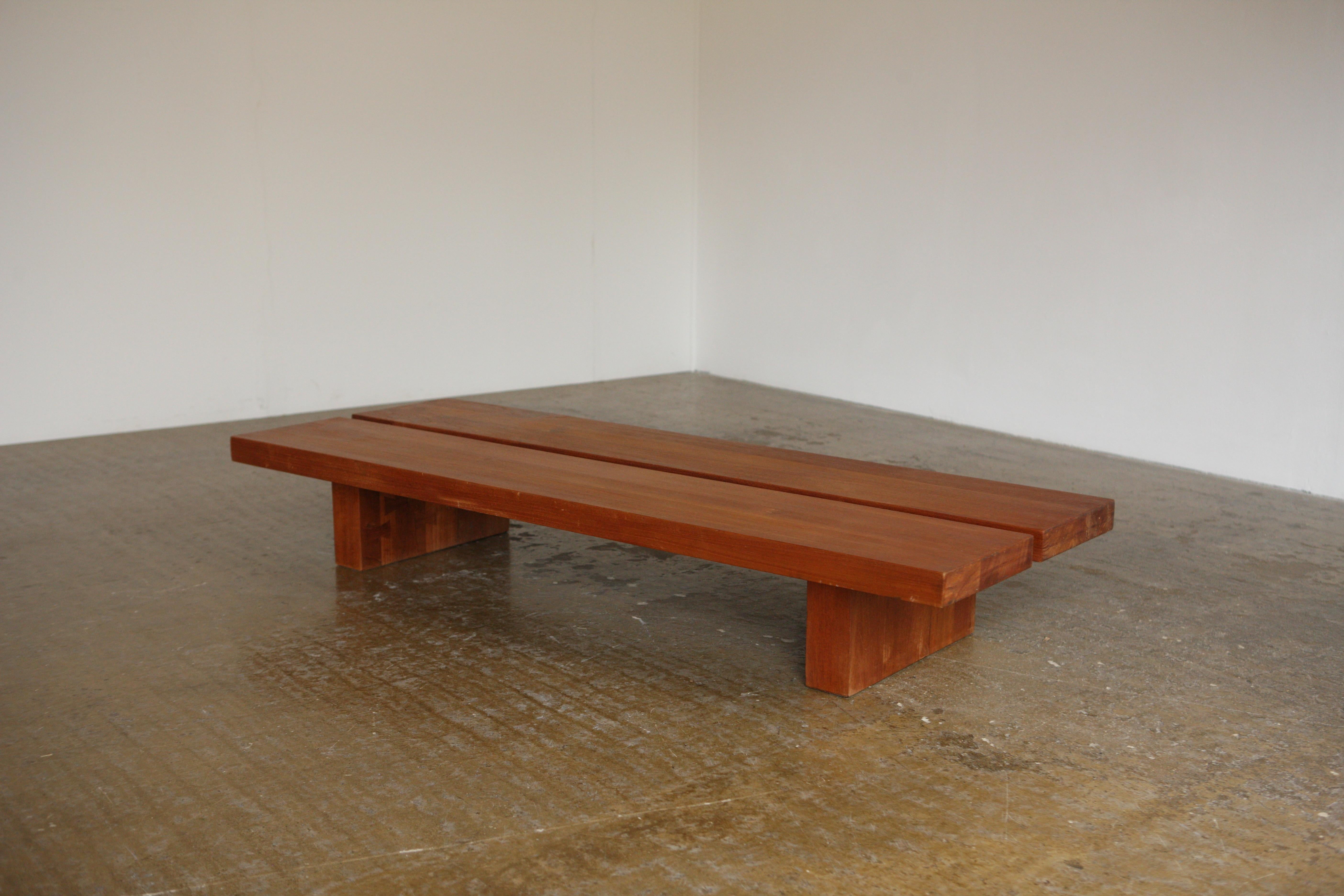 Split Panel Coffee Table 4