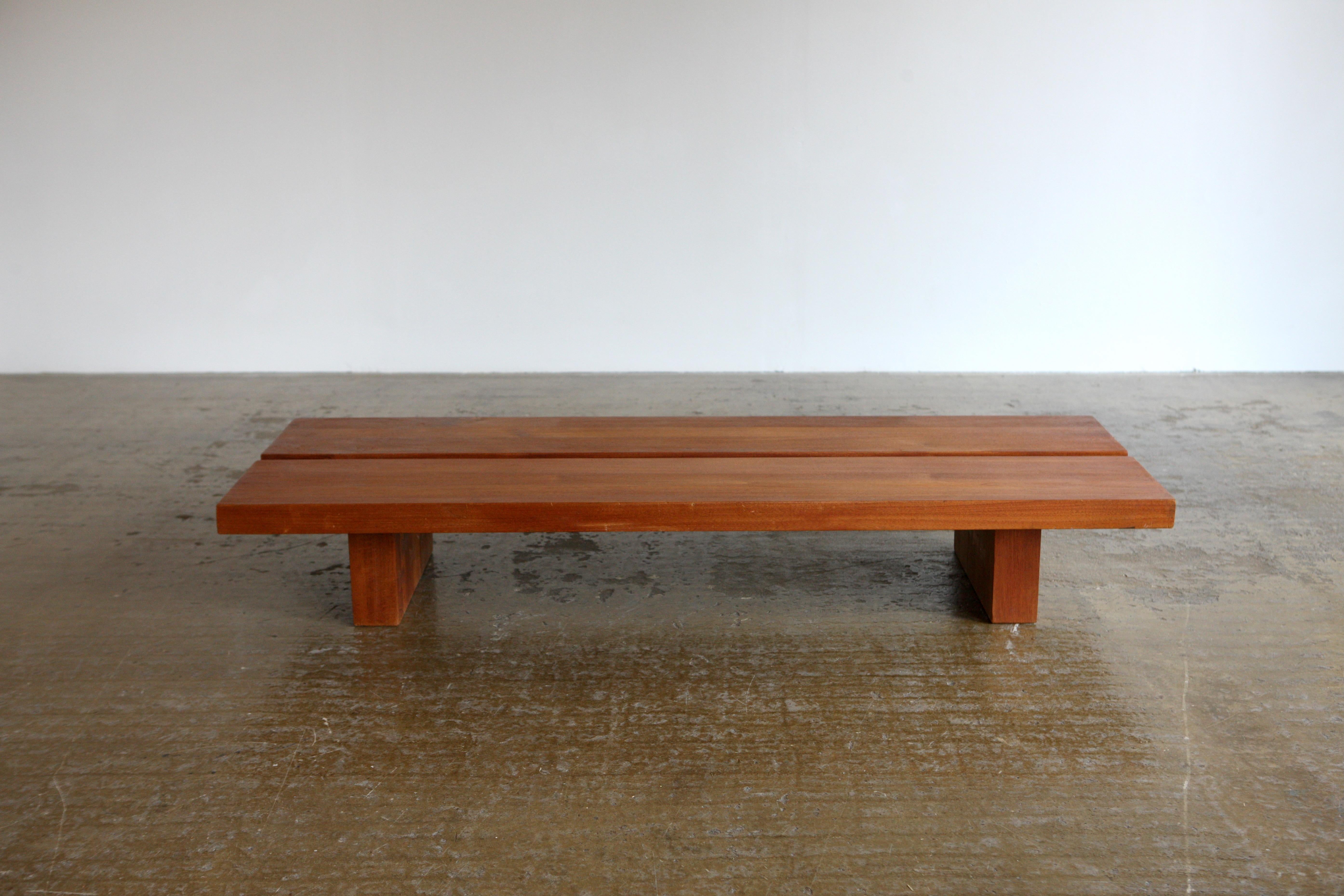 French Split Panel Coffee Table