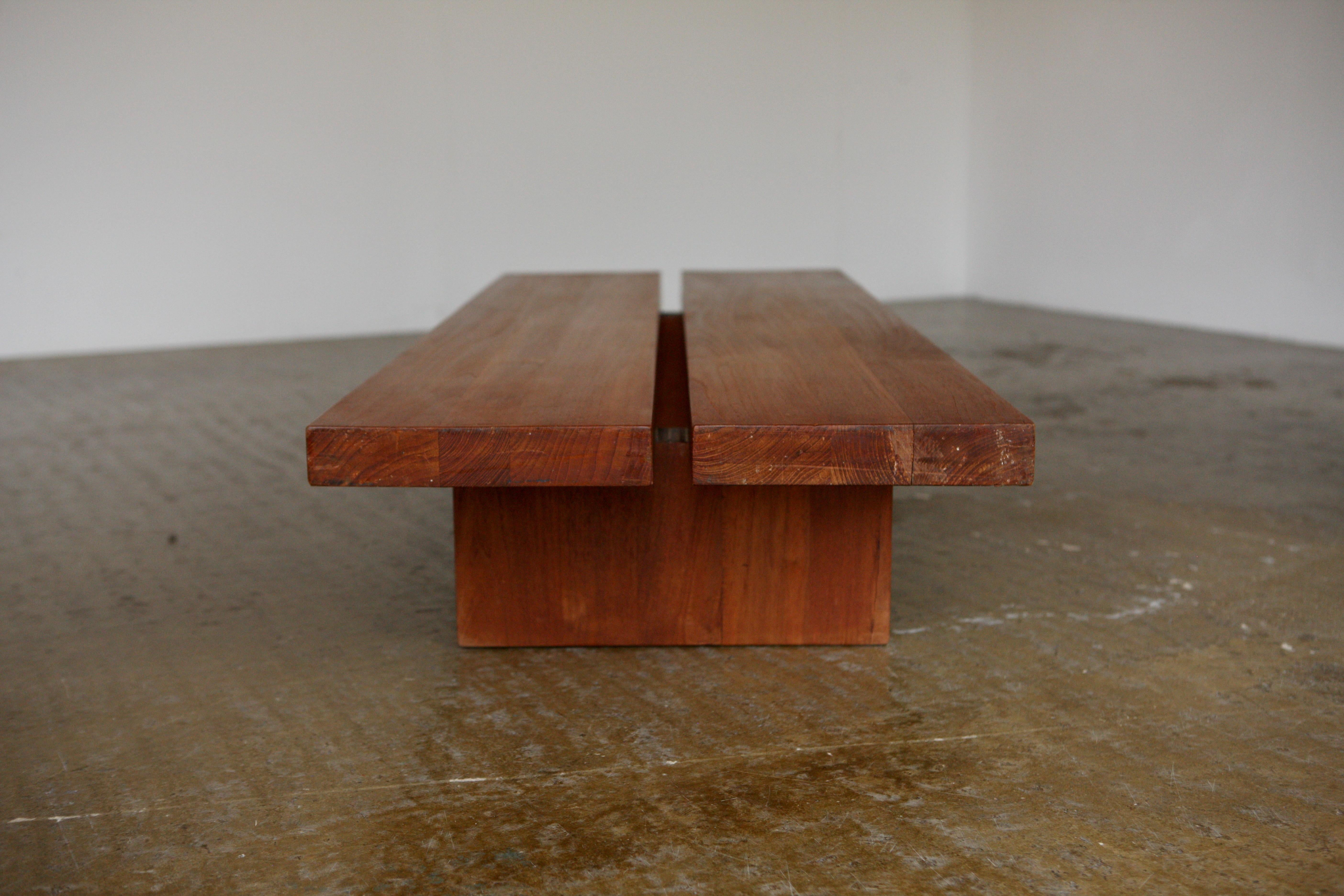 Split Panel Coffee Table 1
